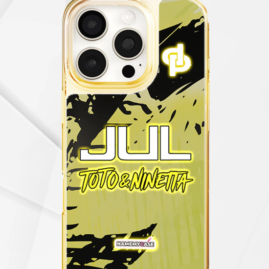LED Leuchtendes iPhone Case - JUL Gelb