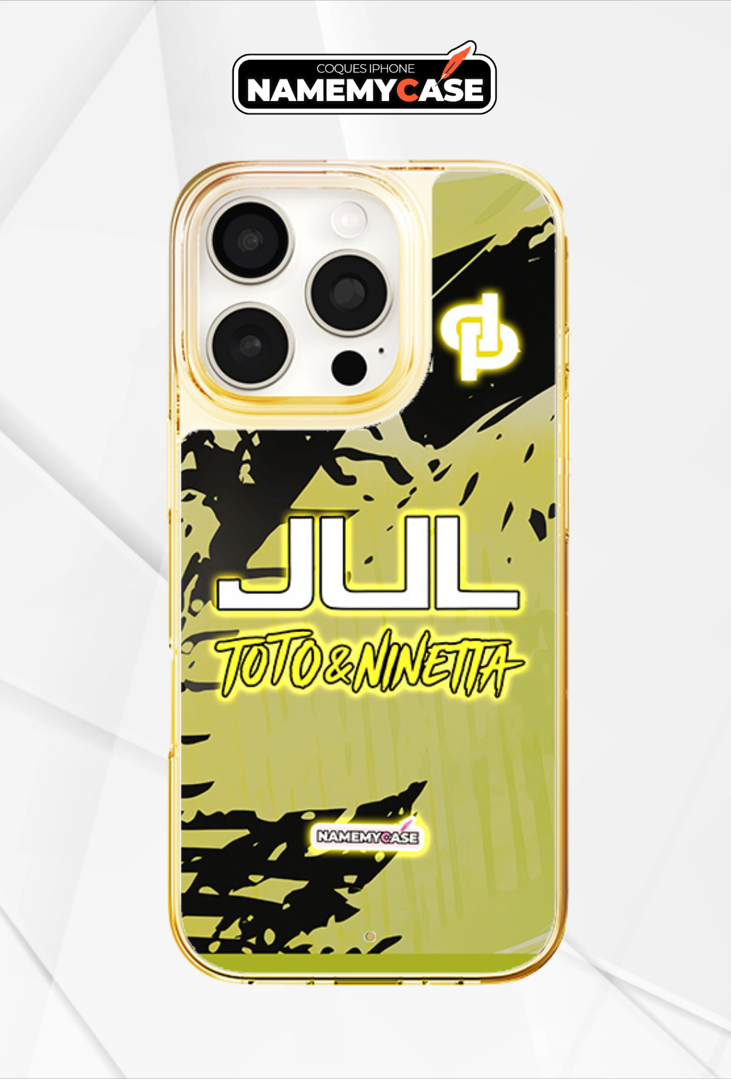 LED Leuchtendes iPhone Case - JUL Gelb
