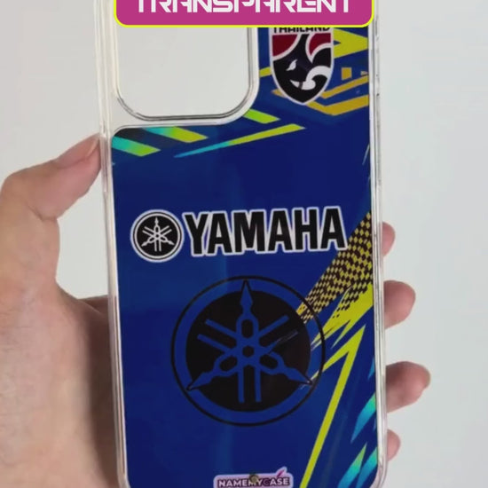 LED Leuchtendes iPhone Case - Yamaha Blau