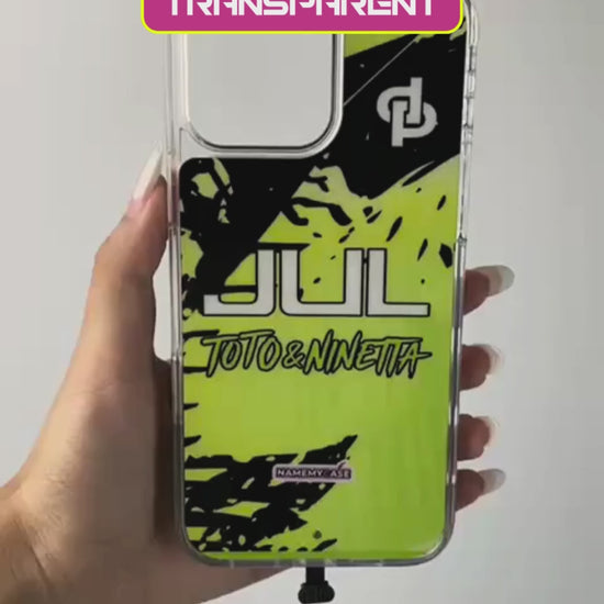 LED Leuchtendes iPhone Case - JUL Gelb