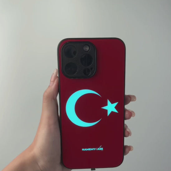 LED Leuchtendes iPhone Case - Türkei
