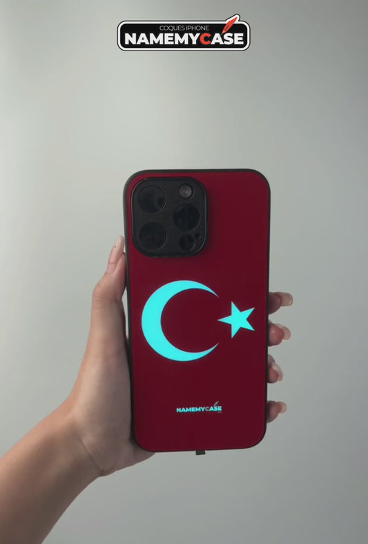LED Leuchtendes iPhone Case - Türkei
