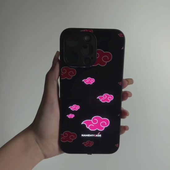 LED Leuchtendes iPhone Case – Akatsuki - Naruto