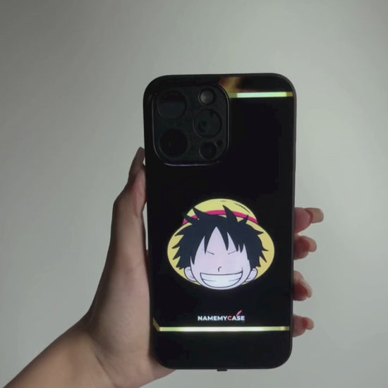 LED Leuchtendes iPhone Case - Luffy | One Piece