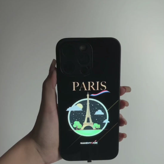 LED Leuchtendes iPhone Case - Paris