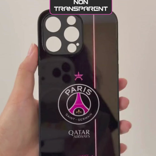 LED Leuchtendes iPhone Case - PSG Pink