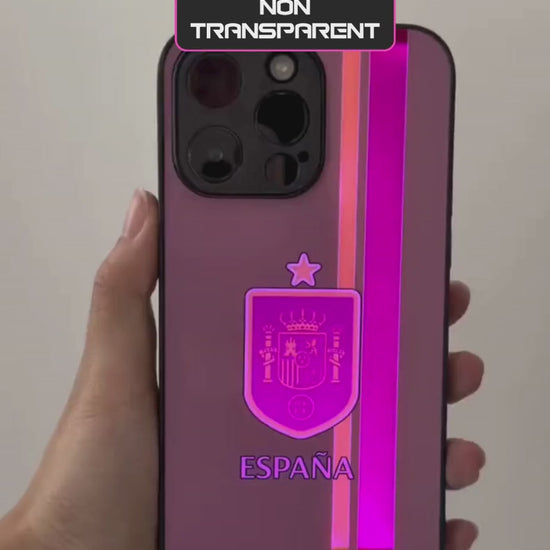 LED Leuchtendes iPhone Case - Spanien