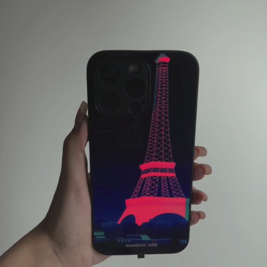 LED Leuchtendes iPhone Case - Eiffelturm