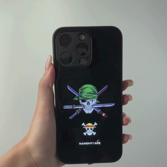 LED Leuchtendes iPhone Case - Roronoa Zoro | One Piece