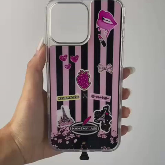 LED Leuchtendes iPhone Case - Erdbeer Liebe